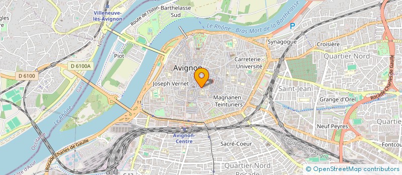 localisation de l'entreprise MADAME HELENE LANGLET à AVIGNON
