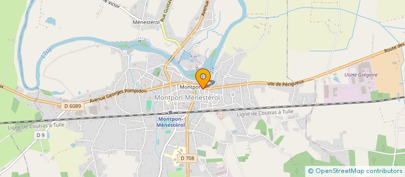 localisation de l'entreprise MADAME HELENE LANGLOIS-MEURINNE  MONTPON-MENESTEROL