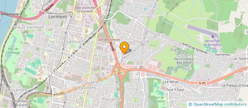 localisation de l'entreprise MADAME HELENE LANOY  ARTIGUES-PRES-BORDEAUX