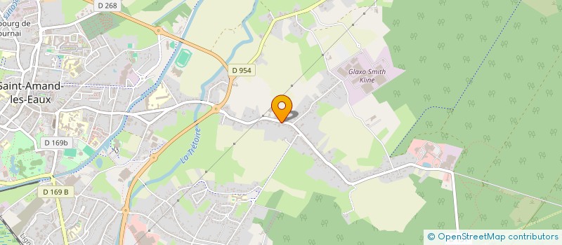 localisation de l'entreprise MADAME HELENE LARGILLIERE à SAINT-AMAND-LES-EAUX