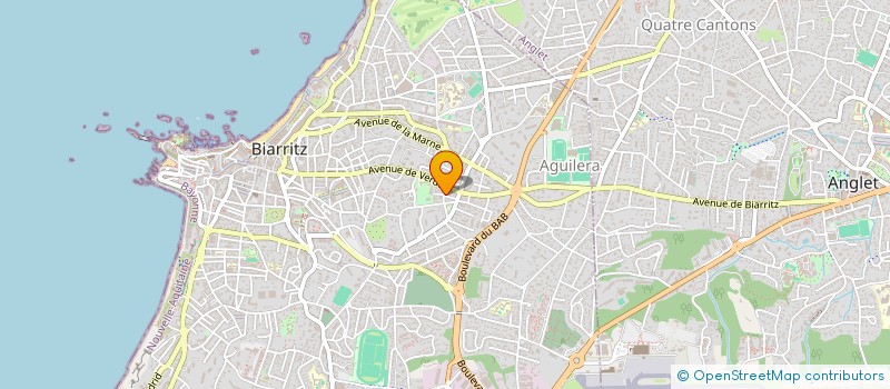 localisation de l'entreprise MADAME HELENE LARROZE à BIARRITZ