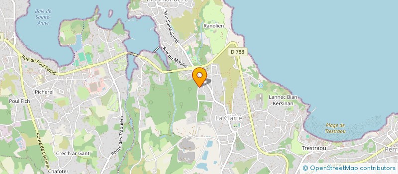 localisation de l'entreprise MADAME HELENE LATREILLE  PERROS-GUIREC