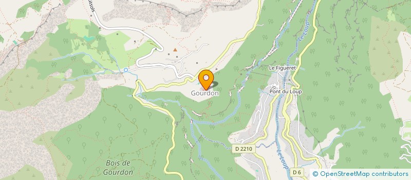 localisation de l'entreprise MADAME HELENE LAUGIER  GOURDON