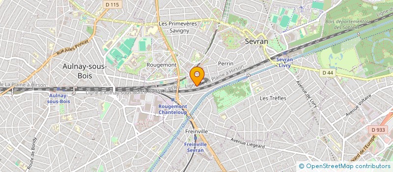 localisation de l'entreprise MADAME HELENE LAUSSUCQ à SEVRAN