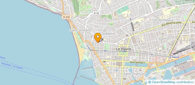 localisation de l'entreprise MADAME HELENE LE BER  LE HAVRE