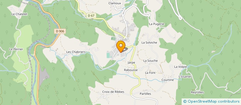 localisation de l'entreprise MADAME HELENE LE BERRE  JOB