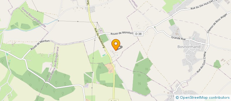 localisation de l'entreprise MADAME HELENE LE BLOND DU PLOUY  GRAND BOURGTHEROULDE