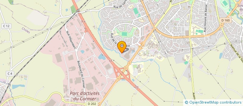 localisation de l'entreprise MADAME HELENE LE BOURGOCQ à CHOLET