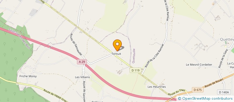 localisation de l'entreprise MADAME HELENE LE NABOUR  THEIL-EN-AUGE (LE)