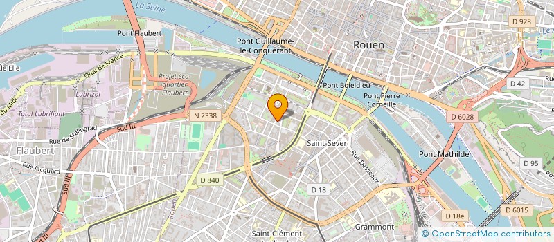 localisation de l'entreprise MADAME HELENE LE ROUX à ROUEN