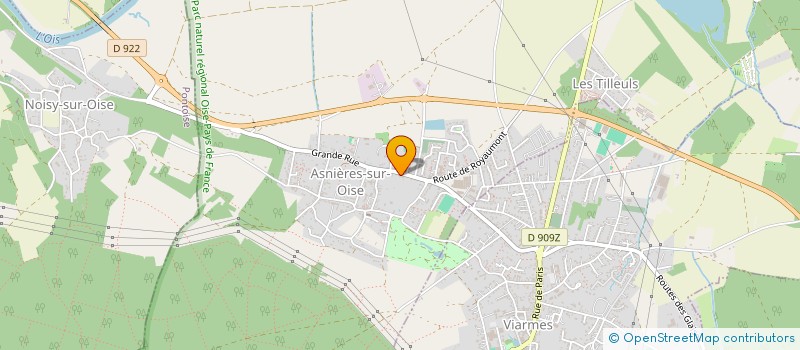 localisation de l'entreprise MADAME HELENE LEBLANC  LASSY