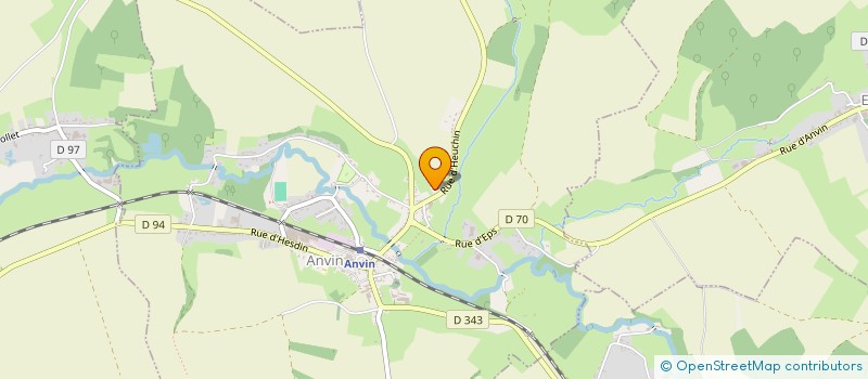 localisation de l'entreprise MADAME HELENE LEDRU  ANVIN