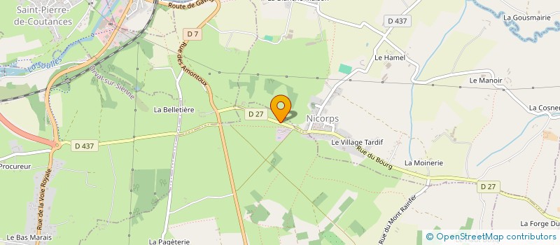 localisation de l'entreprise MADAME HELENE LEFEBVRE à SAINT-MALO-DE-LA-LANDE