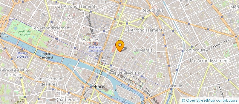 localisation de l'entreprise MADAME HELENE LEFORT  PARIS