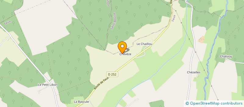 localisation de l'entreprise MADAME HELENE LEGER  FEUX