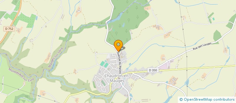 localisation de l'entreprise MADAME HELENE LEGER à MONTREVAULT-SUR-EVRE