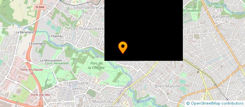 localisation de l'entreprise MADAME HELENE LEGOUT à SAINT-HERBLAIN