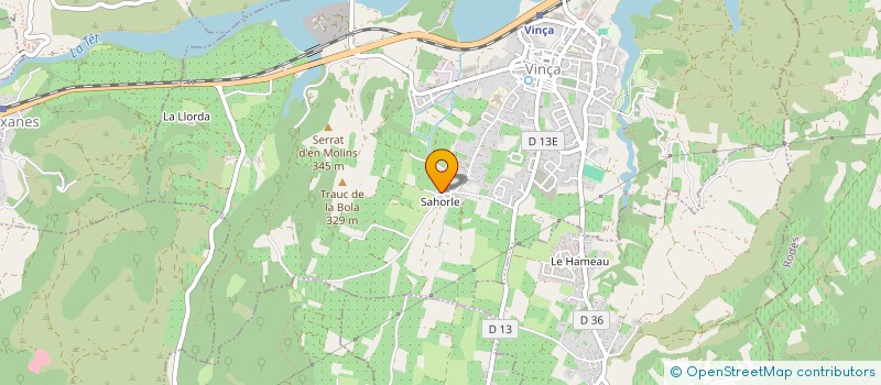 localisation de l'entreprise MADAME HELENE LEGRAIS  VINCA