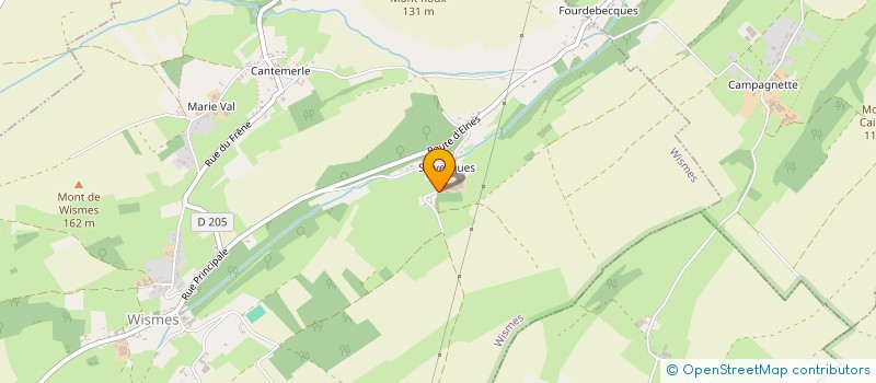 localisation de l'entreprise MADAME HELENE LEMAIRE  AUDINCTHUN