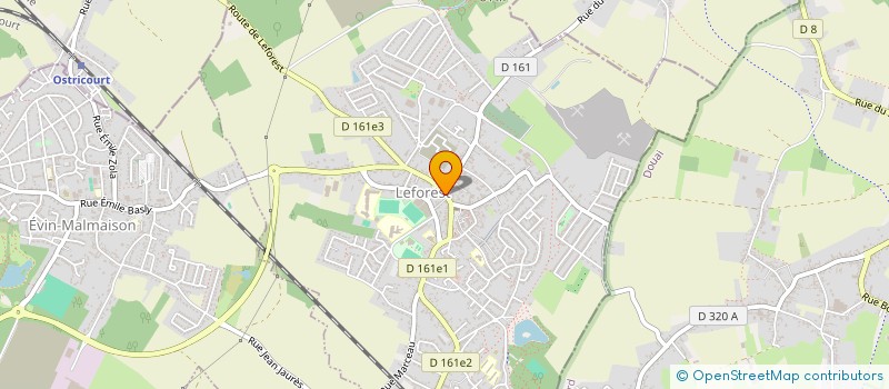 localisation de l'entreprise MADAME HELENE LEMAITRE à LEFOREST