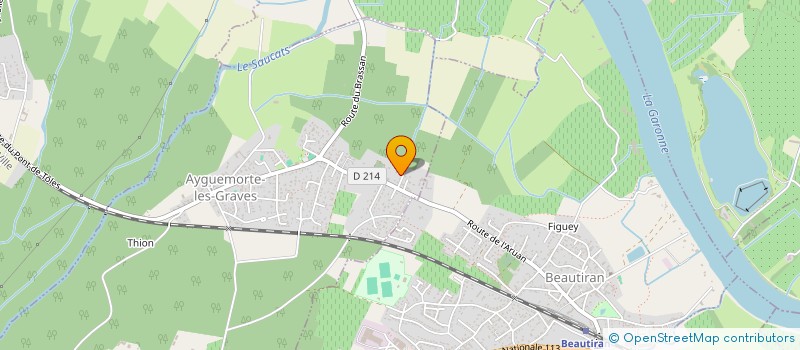 localisation de l'entreprise MADAME HELENE LEMAY  AYGUEMORTE-LES-GRAVES