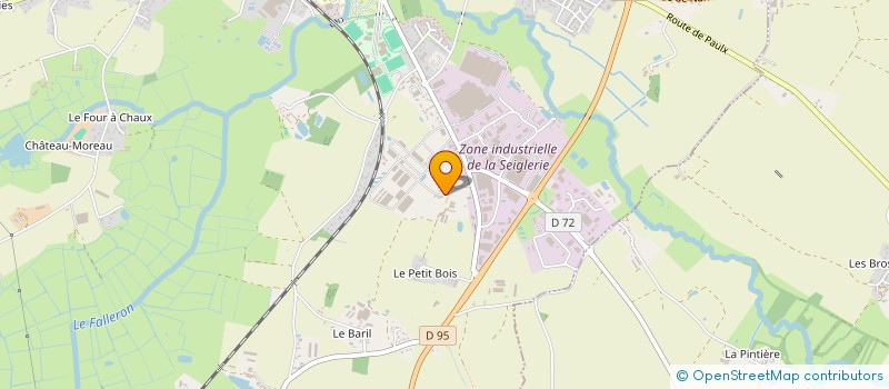 localisation de l'entreprise MADAME HELENE LEMIRE  MACHECOUL-SAINT-MEME