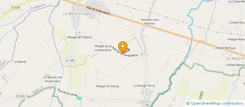 localisation de l'entreprise MADAME HELENE LENEYLE  MARIGNY-LE-LOZON