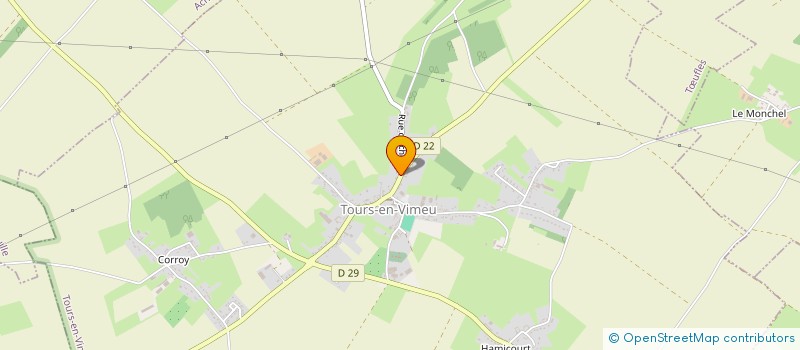 localisation de l'entreprise MADAME HELENE LENGIGNON  TOURS-EN-VIMEU