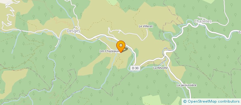 localisation de l'entreprise MADAME HELENE LETEMPLE  DESGES