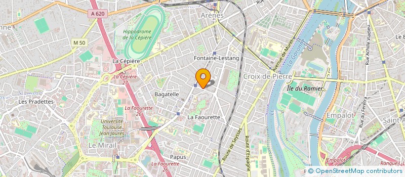 localisation de l'entreprise MADAME HELENE LEVREY à TOULOUSE