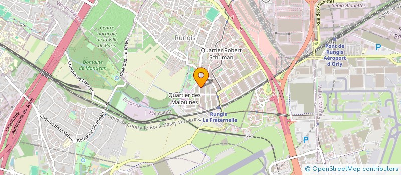 localisation de l'entreprise MADAME HELENE LOOCK  CHEVILLY-LARUE