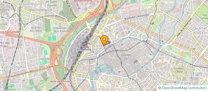 localisation de l'entreprise MADAME HELENE LOOS à STRASBOURG