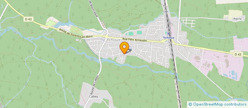 localisation de l'entreprise MADAME HELENE LOPES  YCHOUX