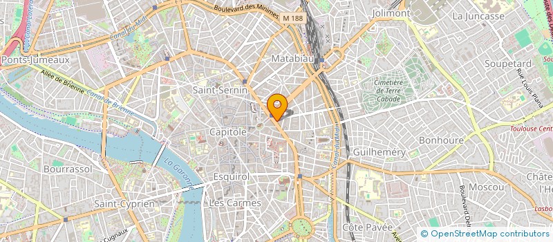 localisation de l'entreprise MADAME HELENE LOPEZ  TOULOUSE