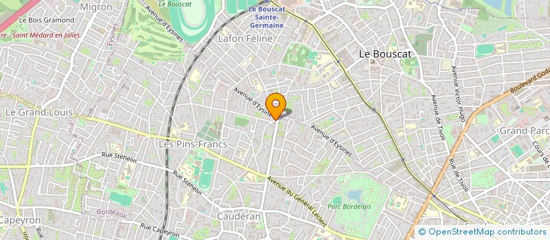 localisation de l'entreprise MADAME HELENE LOSTE  BORDEAUX