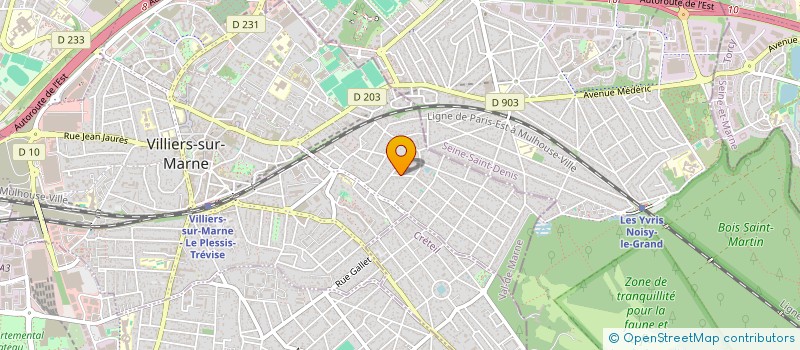localisation de l'entreprise MADAME HELENE LOUIS  VILLIERS-SUR-MARNE