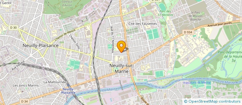 localisation de l'entreprise MADAME HELENE LY à NEUILLY-SUR-MARNE