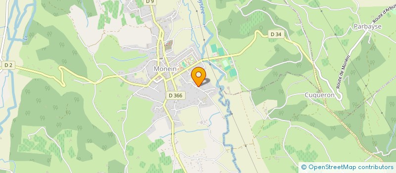 localisation de l'entreprise MADAME HELENE MAESTE-CARRASQUET à MONEIN