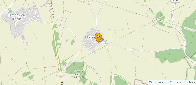 localisation de l'entreprise MADAME HELENE MAGANINHO  MORANGLES