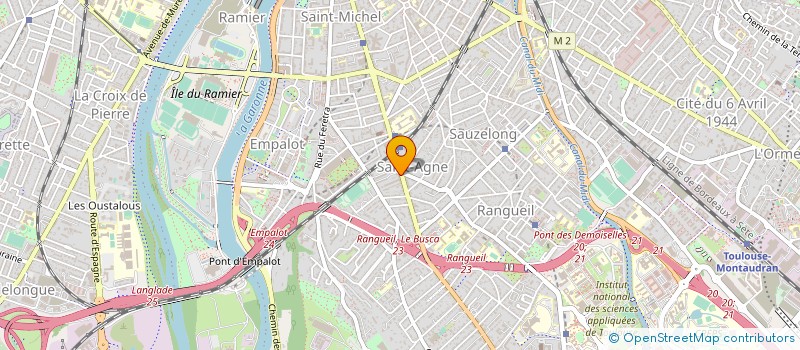 localisation de l'entreprise MADAME HELENE MAGDO à TOULOUSE