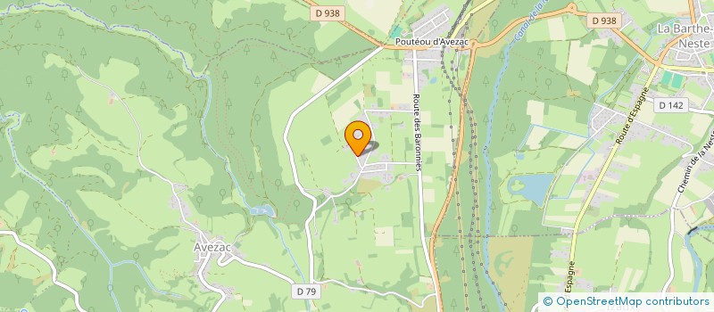 localisation de l'entreprise MADAME HELENE MAILHO  CAPVERN