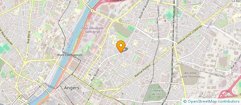 localisation de l'entreprise MADAME HELENE MAILLOU à ANGERS