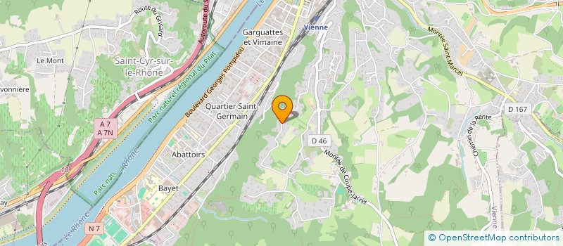 localisation de l'entreprise MADAME HELENE MANCEAU à VIENNE