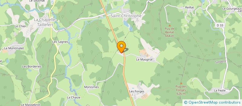 localisation de l'entreprise MADAME HELENE MANOUVRIER à SAINT-CHRISTOPHE