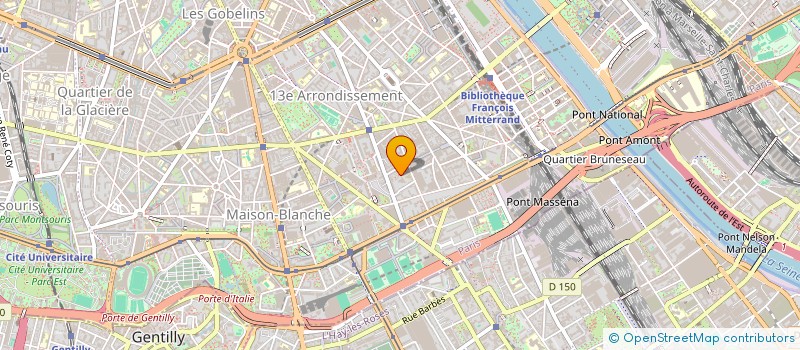 localisation de l'entreprise MADAME HELENE MANSIER  PARIS