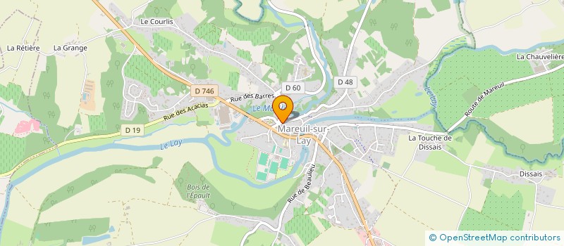 localisation de l'entreprise MADAME HELENE MANYRI à MAREUIL-SUR-LAY-DISSAIS