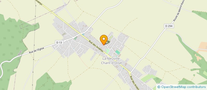 localisation de l'entreprise MADAME HELENE MARI  LA NEUVILLE-CHANT-D'OISEL
