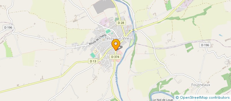 localisation de l'entreprise MADAME HELENE MARIA  TESSY-BOCAGE