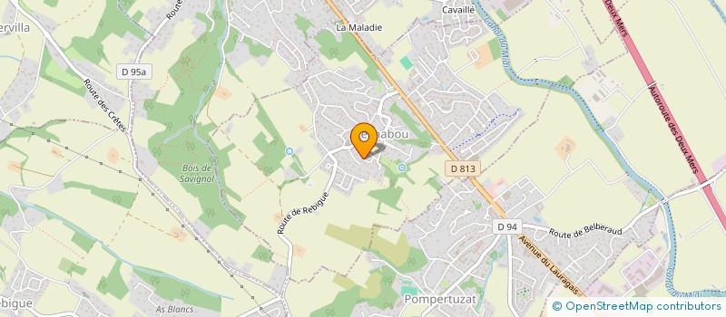 localisation de l'entreprise MADAME HELENE MARIE  PECHABOU