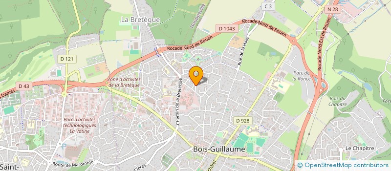 localisation de l'entreprise MADAME HELENE MARIE CLAUDE DAGRON à BOIS-GUILLAUME